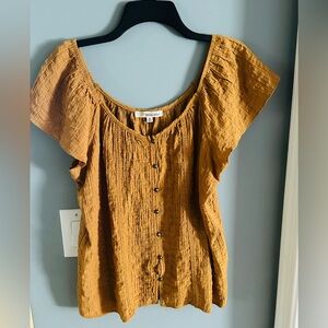 Soft Surroundings Women's yellow Top